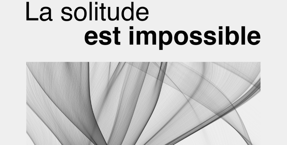 La solitude est impossible Mignerot