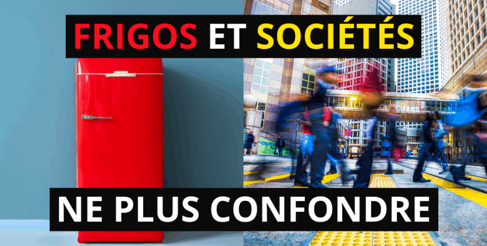 Frigos et sociétés : ne plus confondre
